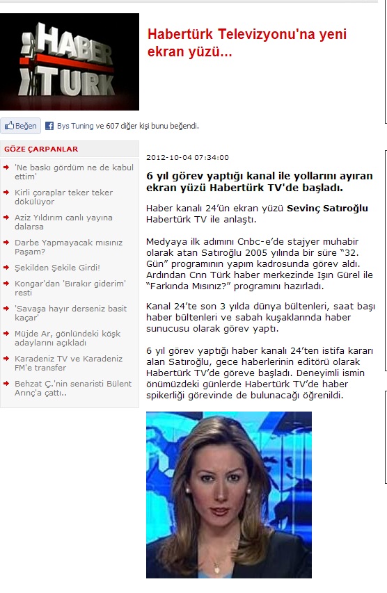 Sevinç Satıroğlu Habertürk Tv Anchor Haber Sunucusu Spiker Moderatör 2